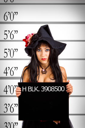 Arrested witch